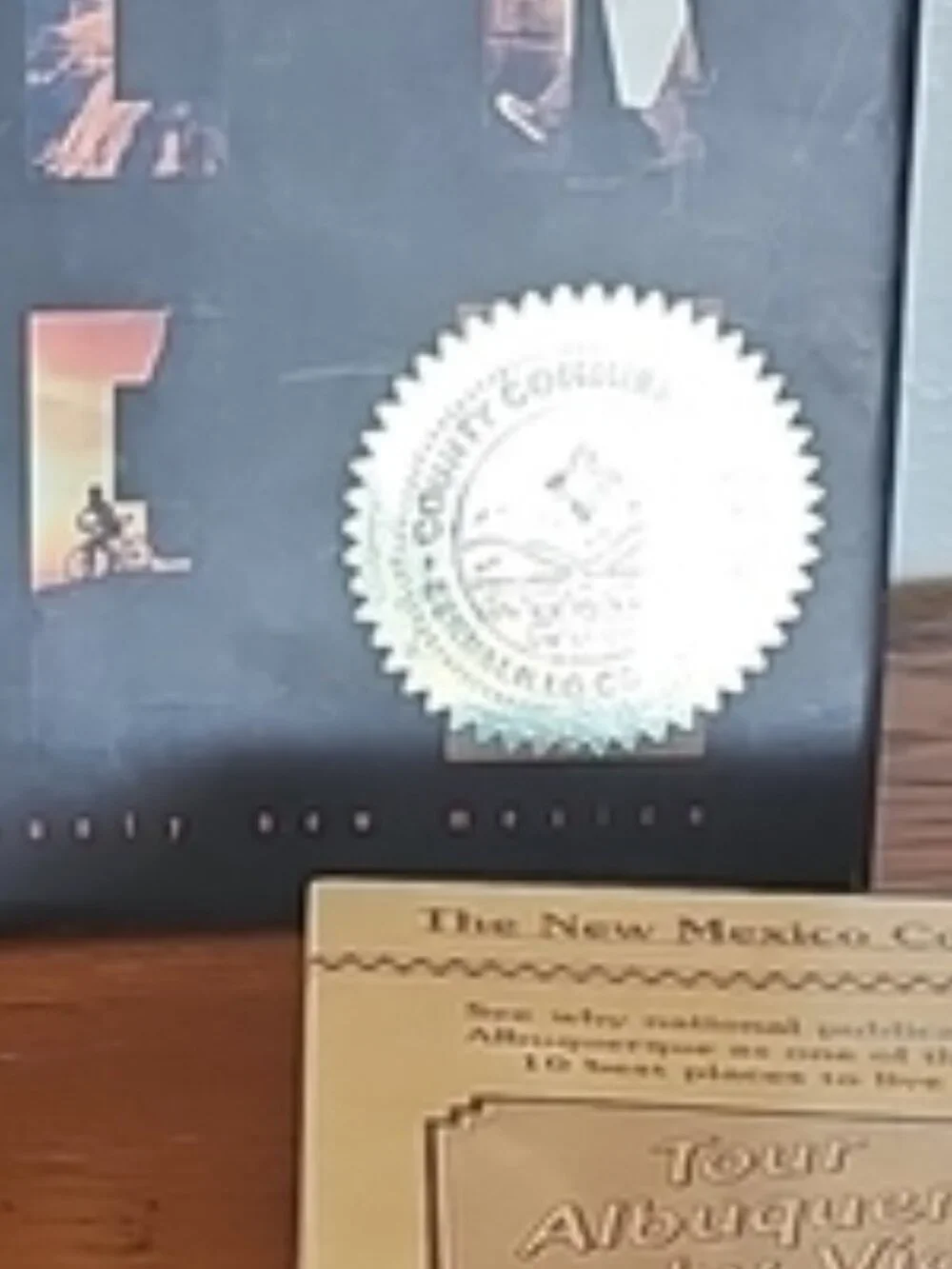Albuquerque NM Bundle: 2 Books & VHS Tape Tour New Mexico Souvenir Set